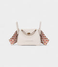 Hermès Mini Lindy Mushroom Clemence Gold Hardware