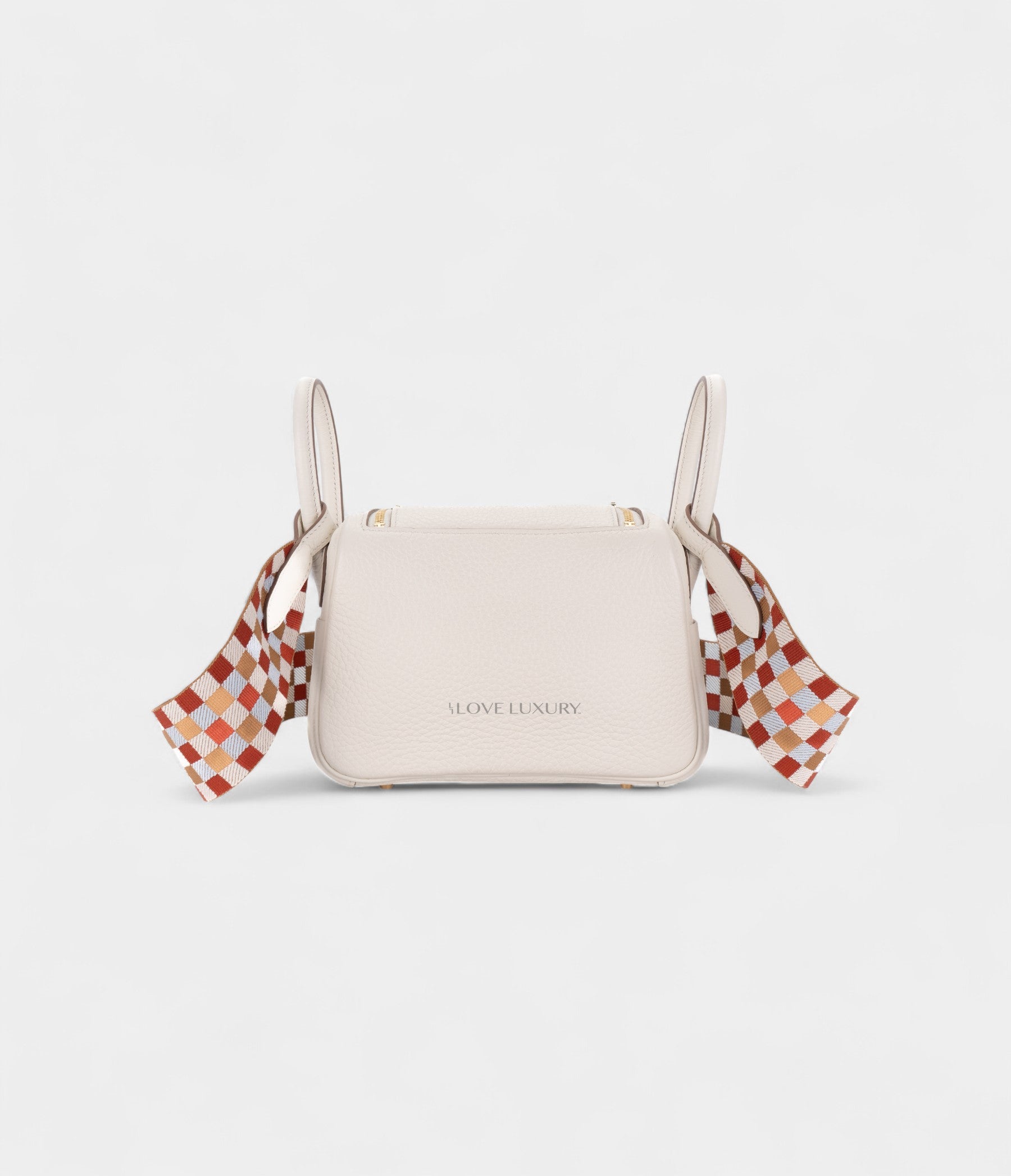 Hermès Mini Lindy Mushroom Clemence Gold Hardware