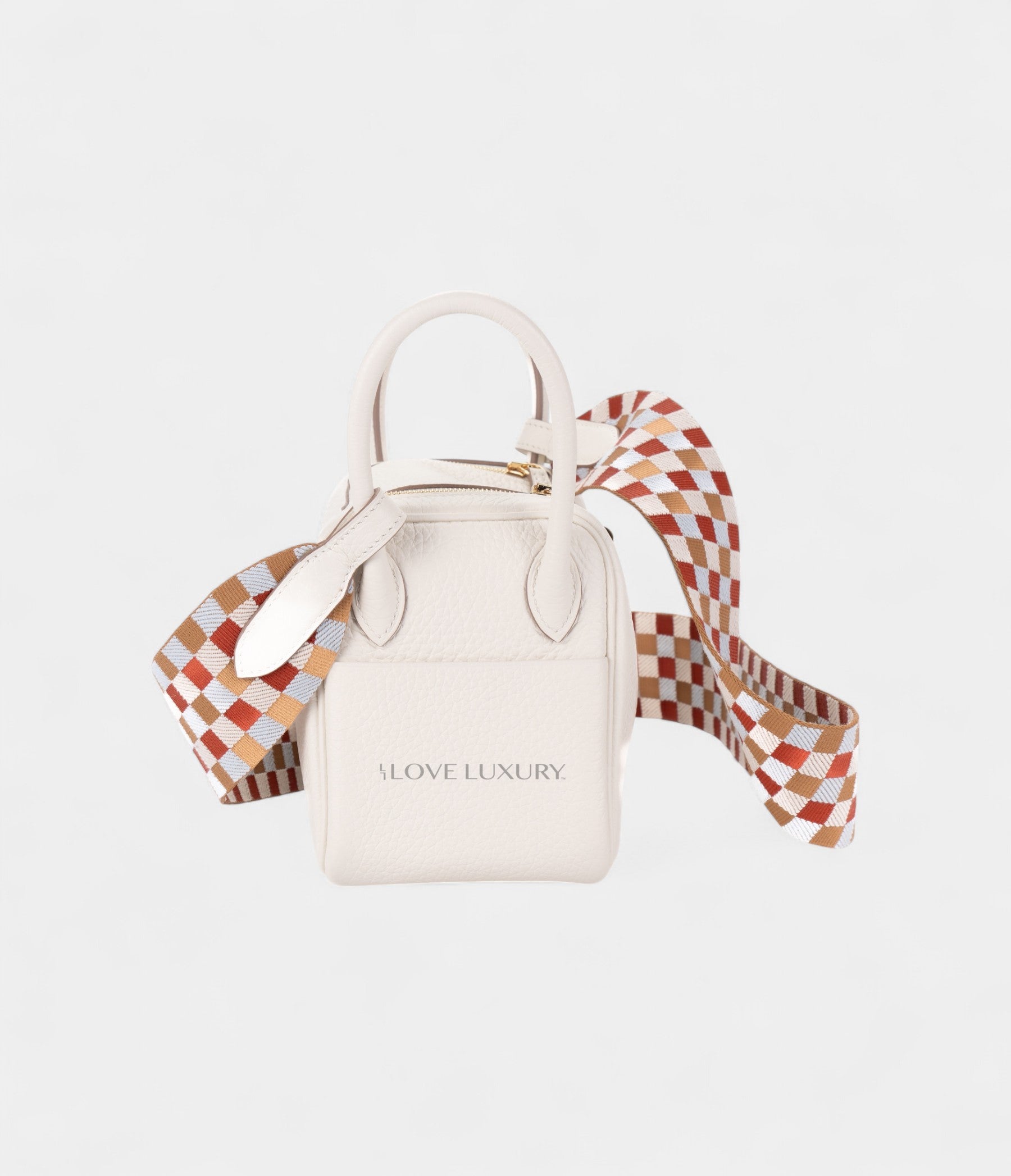 Hermès Mini Lindy Mushroom Clemence Gold Hardware