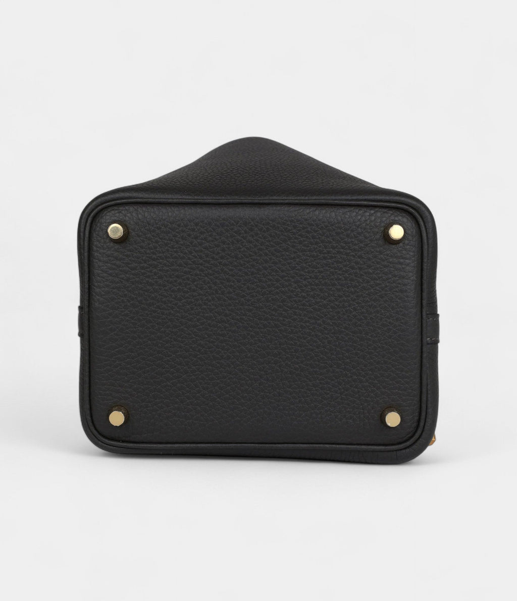 Hermès Picotin Lock 18 Dark Bronze Clemence Gold Hardware