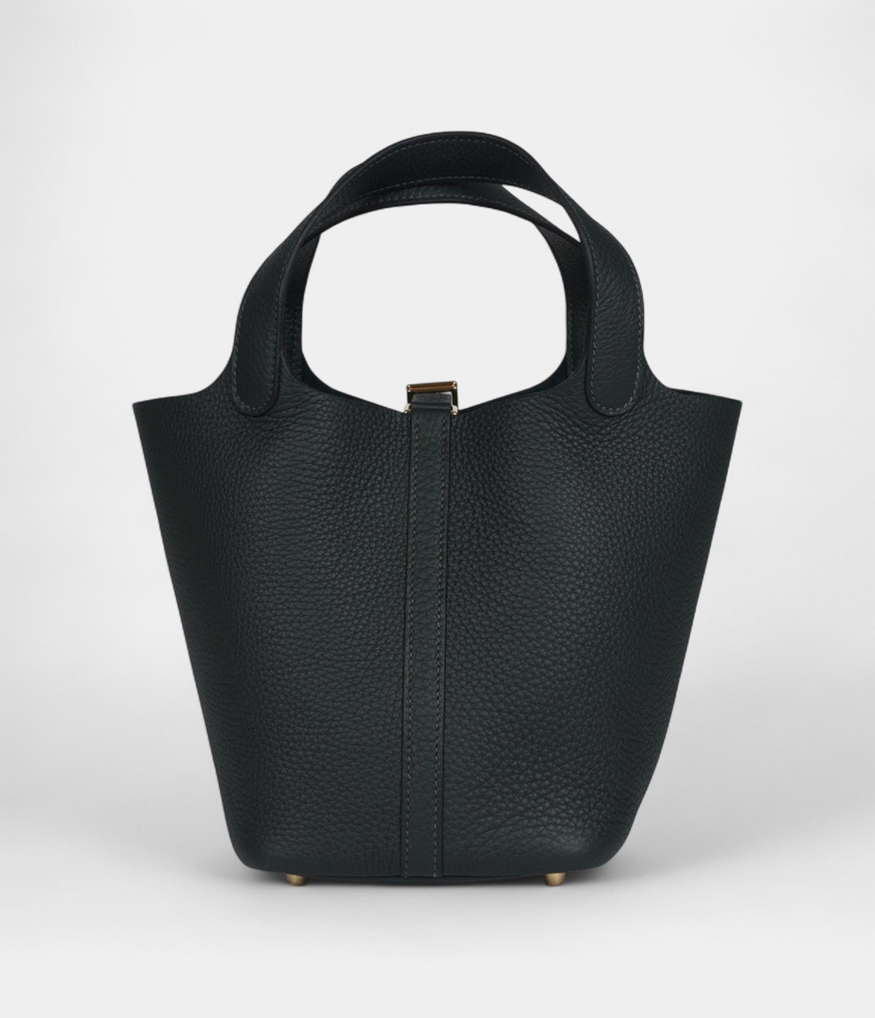 Hermès Picotin Lock 18 Dark Green Clemence Gold Hardware