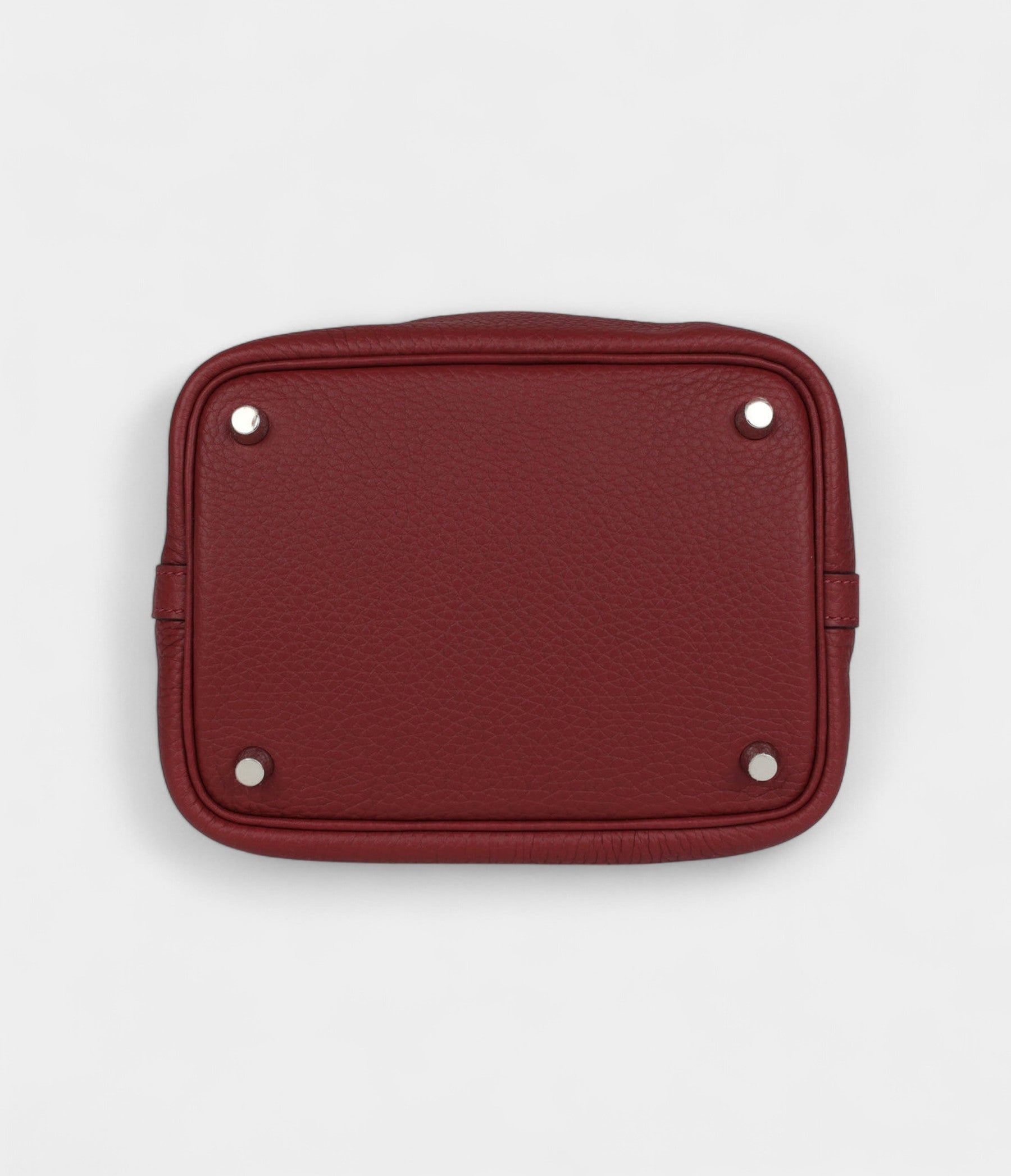 Hermès Picotin Lock 18 Eclat Rouge H Clemence Palladium Hardware