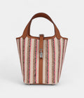 Hermès Picotin Lock 18 Gold, Ecru-Beige, Rose Pop, Black Toile H and Fauve Swift Palladium Hardware