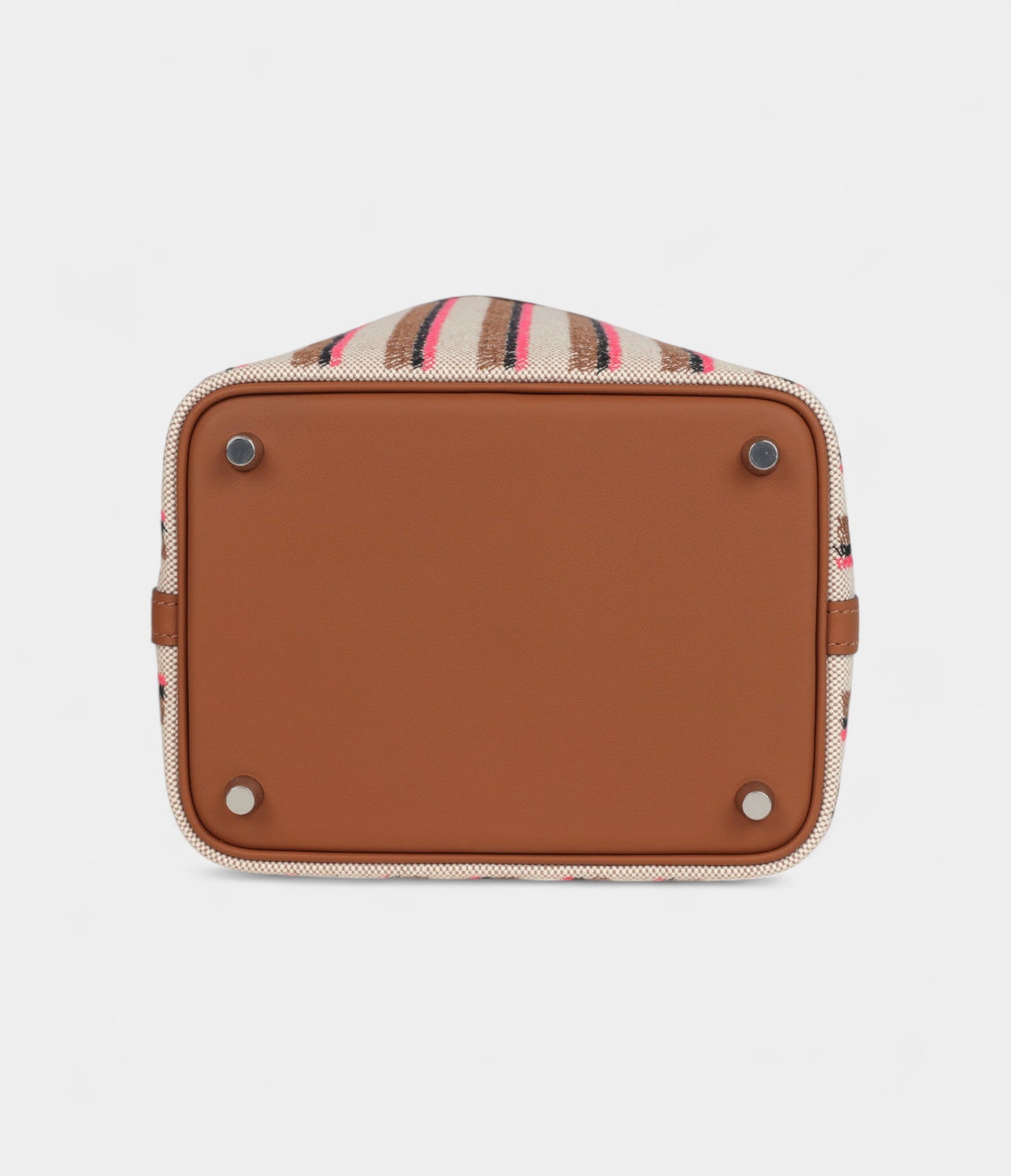 Hermès Picotin Lock 18 Gold, Ecru-Beige, Rose Pop, Black Toile H and Fauve Swift Palladium Hardware