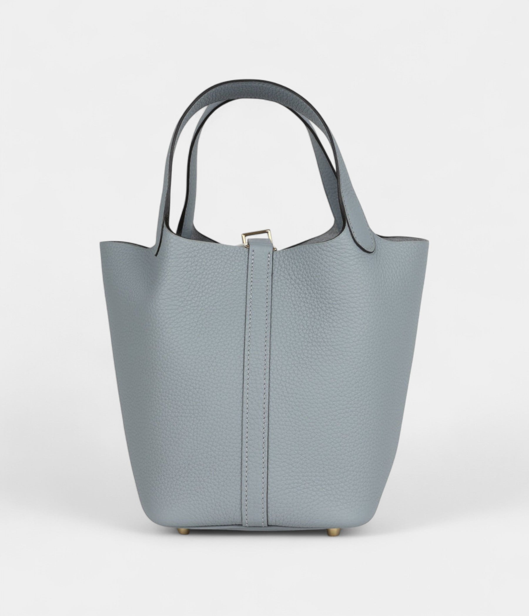 Hermès Picotin Lock 18 Grey Pantin Clemence Permabrass Hardware