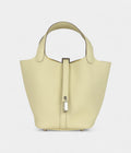 Hermès Picotin Lock 18 Jaune Milton Clemence Palladium Hardware