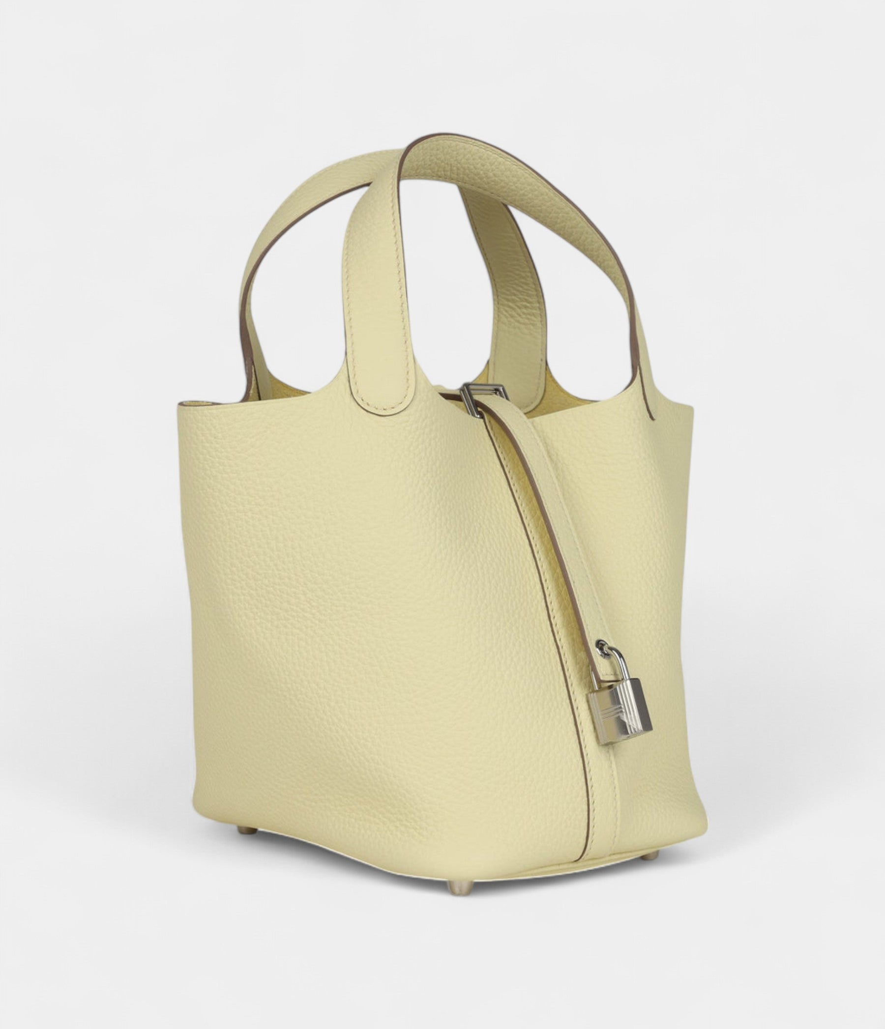 Hermès Picotin Lock 18 Jaune Milton Clemence Palladium Hardware