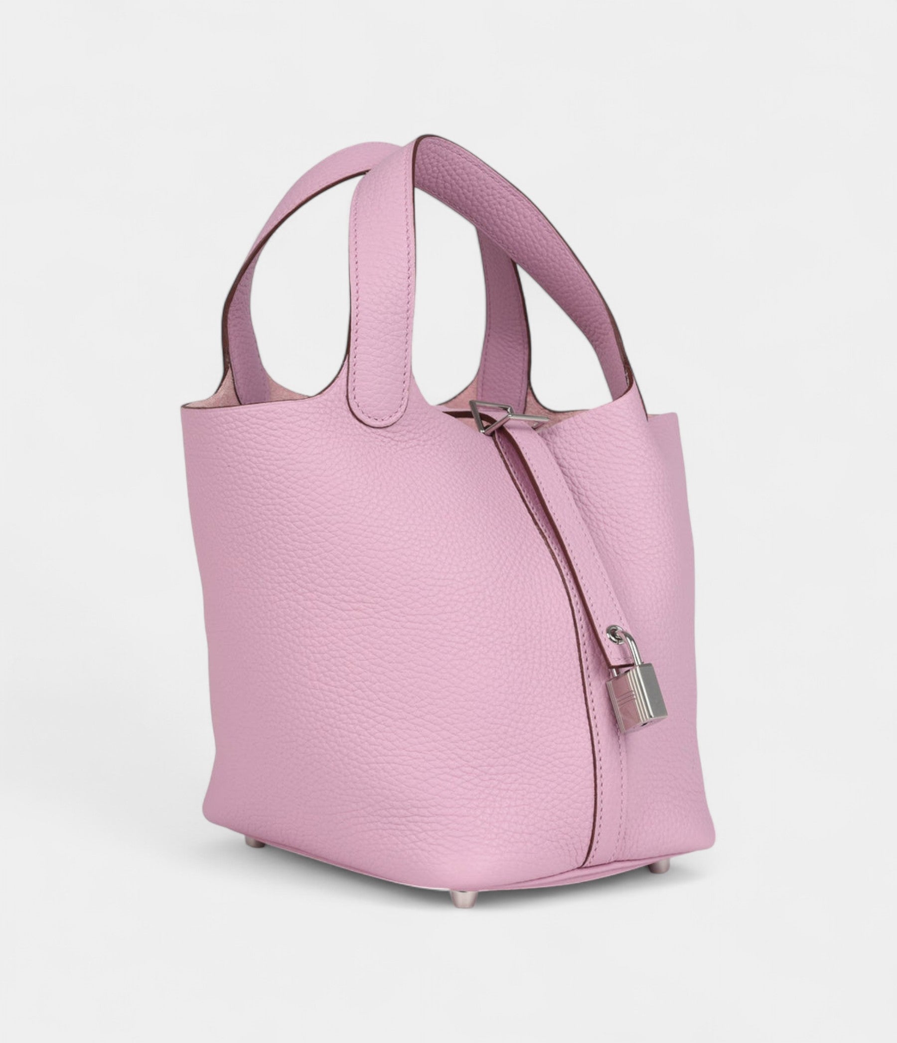 Hermès Picotin Lock 18 Mauve Sylvestre Clemence Palladium Hardware