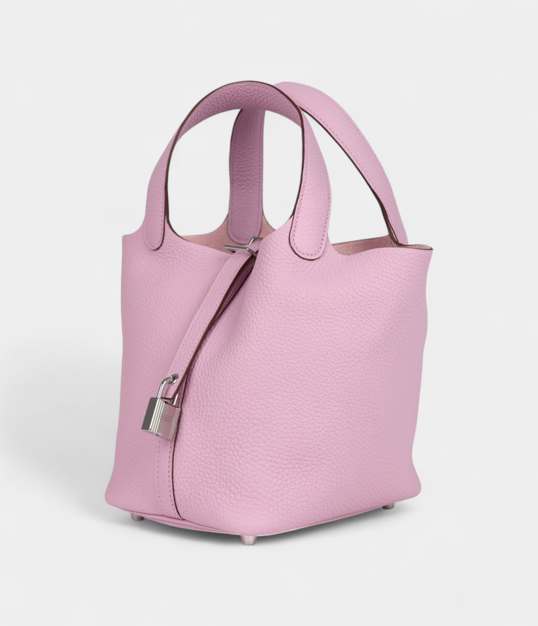 Hermès Picotin Lock 18 Mauve Sylvestre Clemence Palladium Hardware