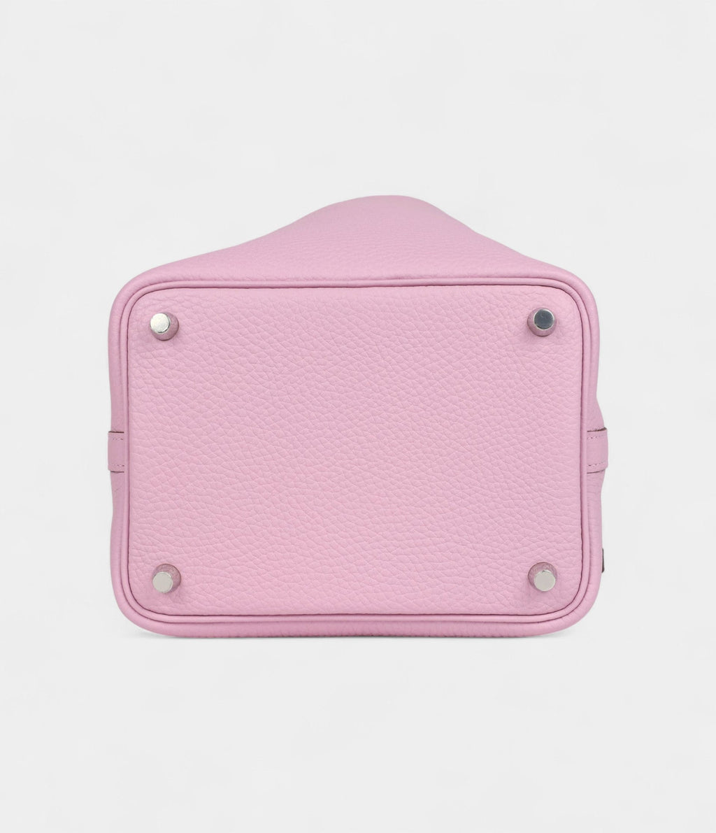 Hermès Picotin Lock 18 Mauve Sylvestre Clemence Palladium Hardware