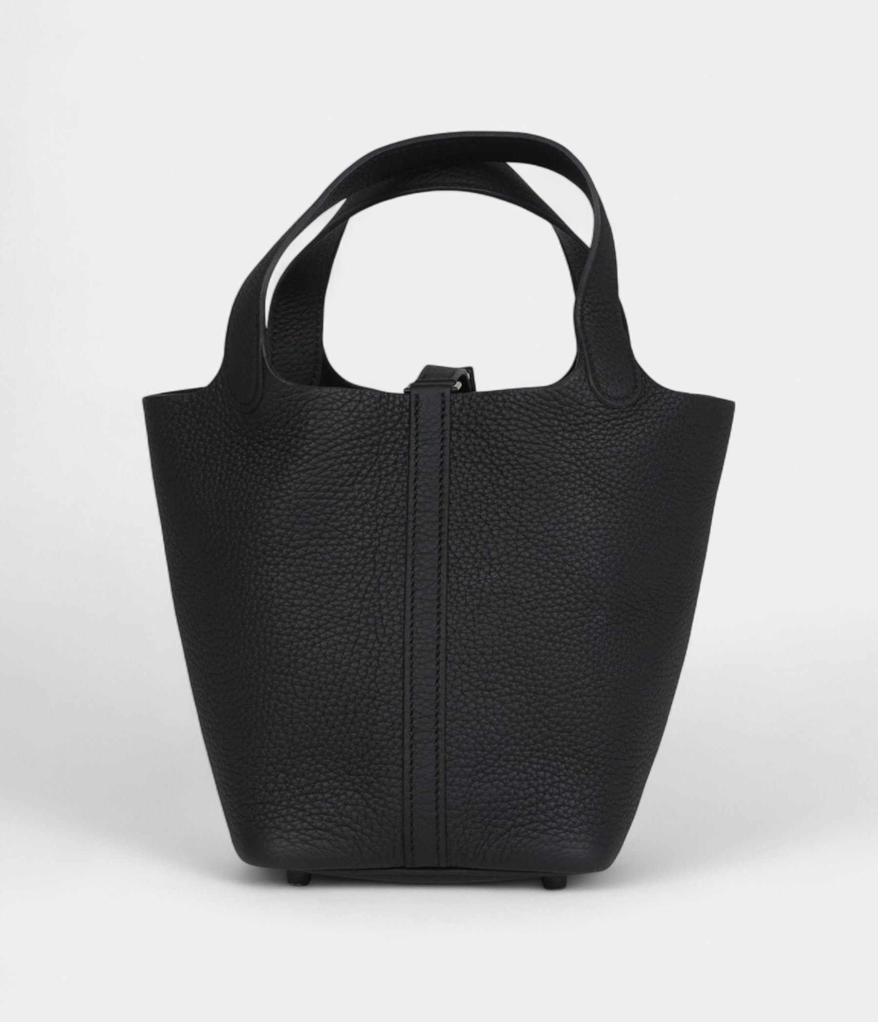 Hermès Picotin Lock 18 Monochrome Black Clemence Black Hardware