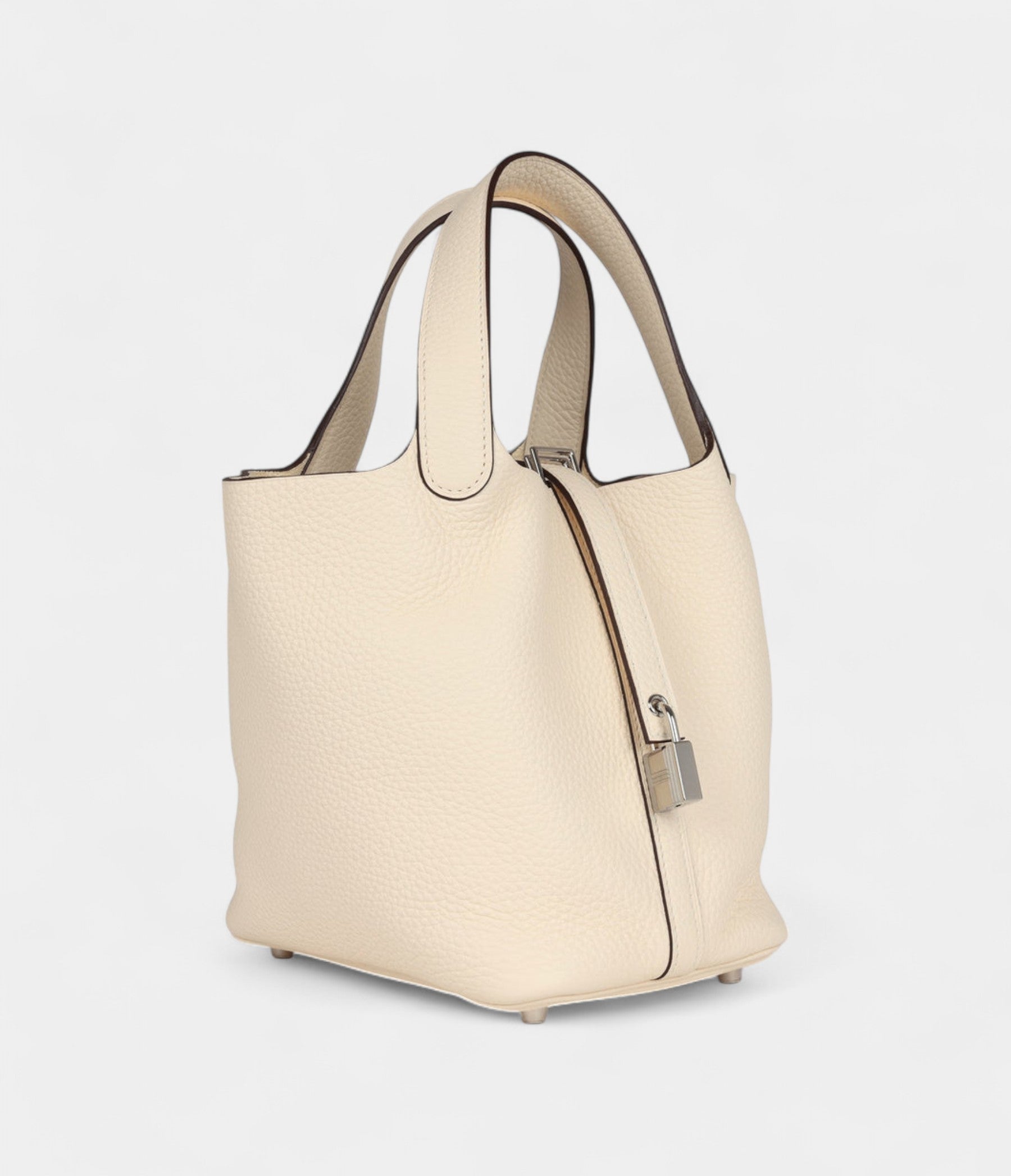 Hermès Picotin Lock 18 Nata Clemence Palladium Hardware