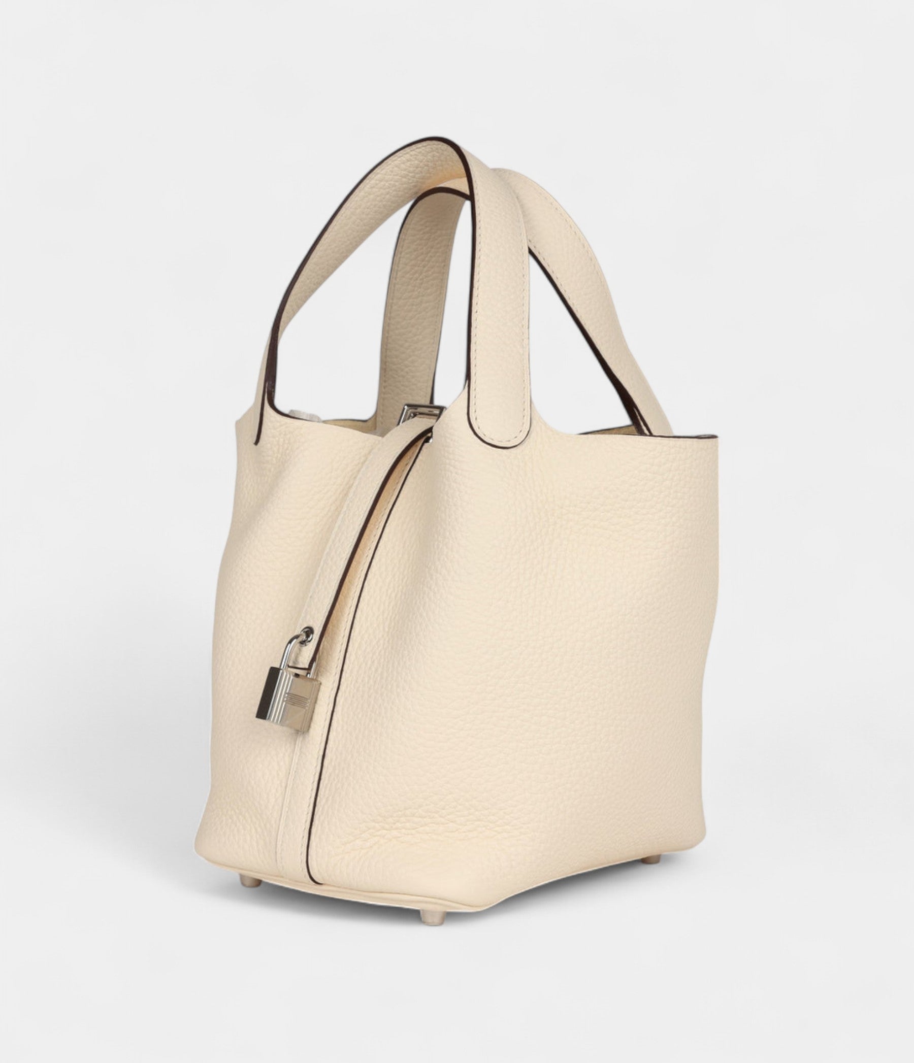 Hermès Picotin Lock 18 Nata Clemence Palladium Hardware