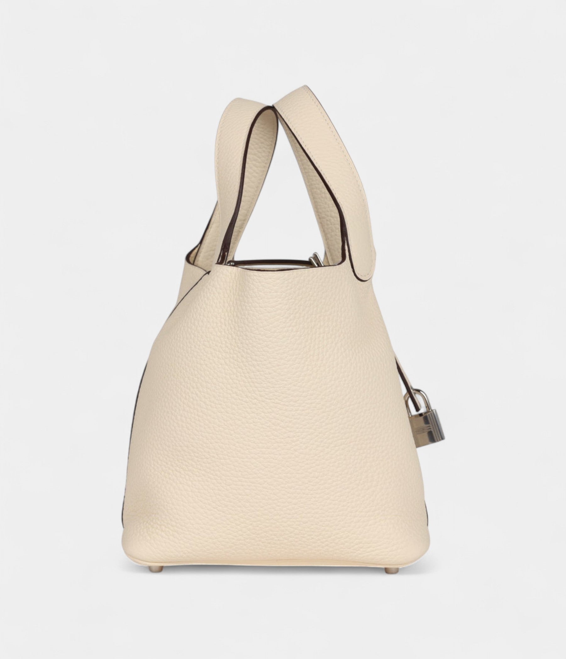 Hermès Picotin Lock 18 Nata Clemence Palladium Hardware