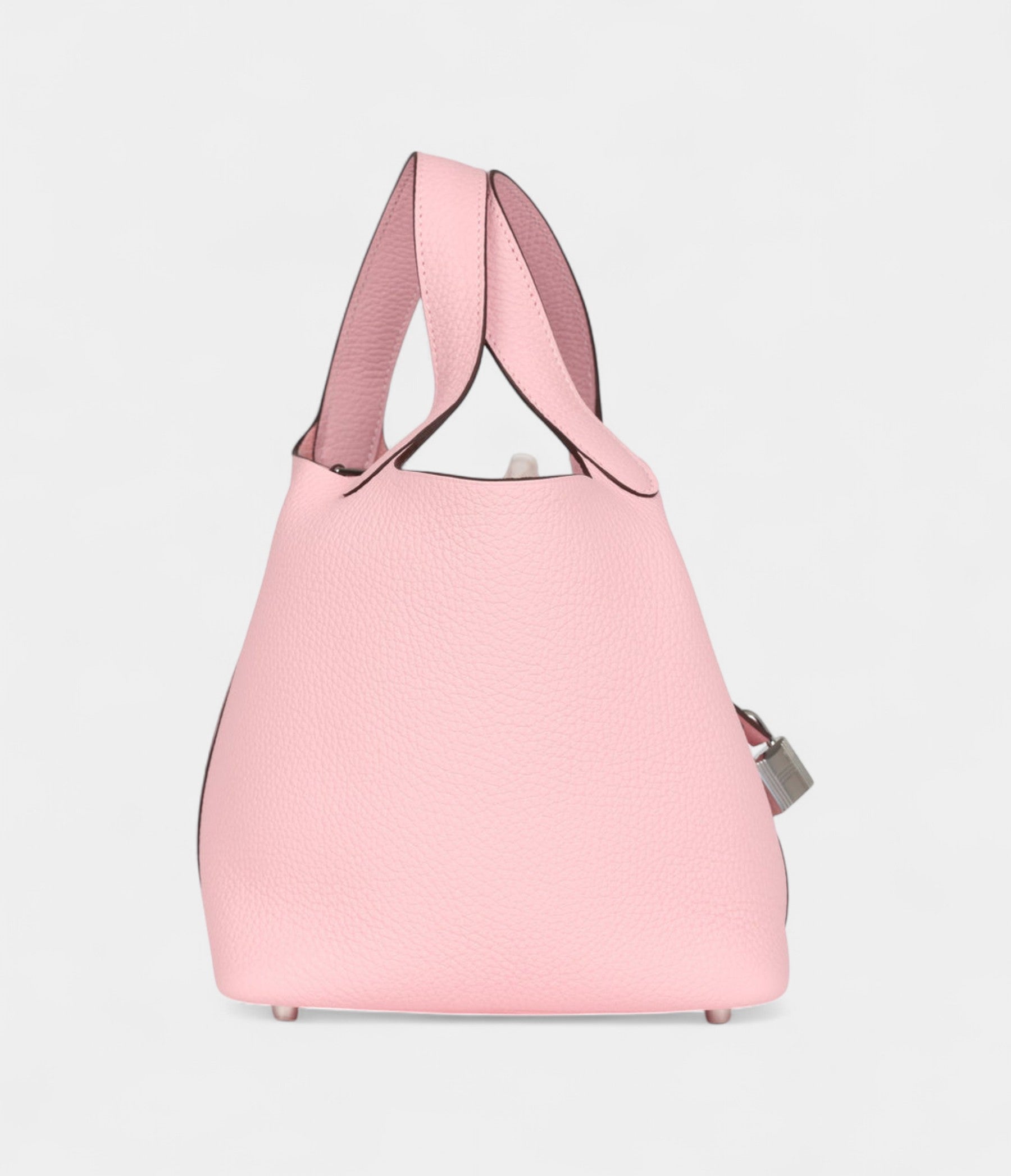 Hermès Picotin Lock 18 Rose Sakura Clemence Palladium Hardware