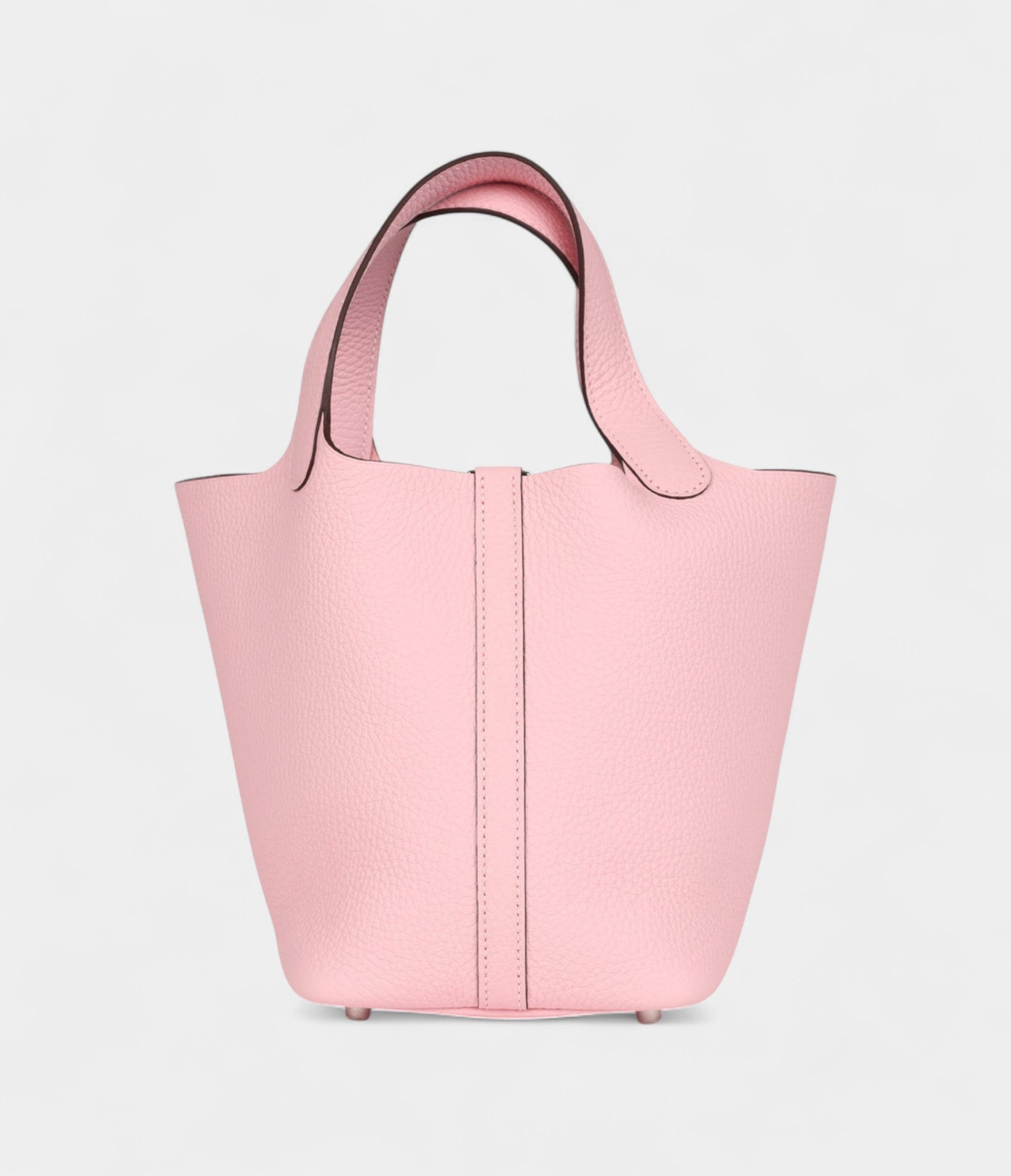 Hermès Picotin Lock 18 Rose Sakura Clemence Palladium Hardware