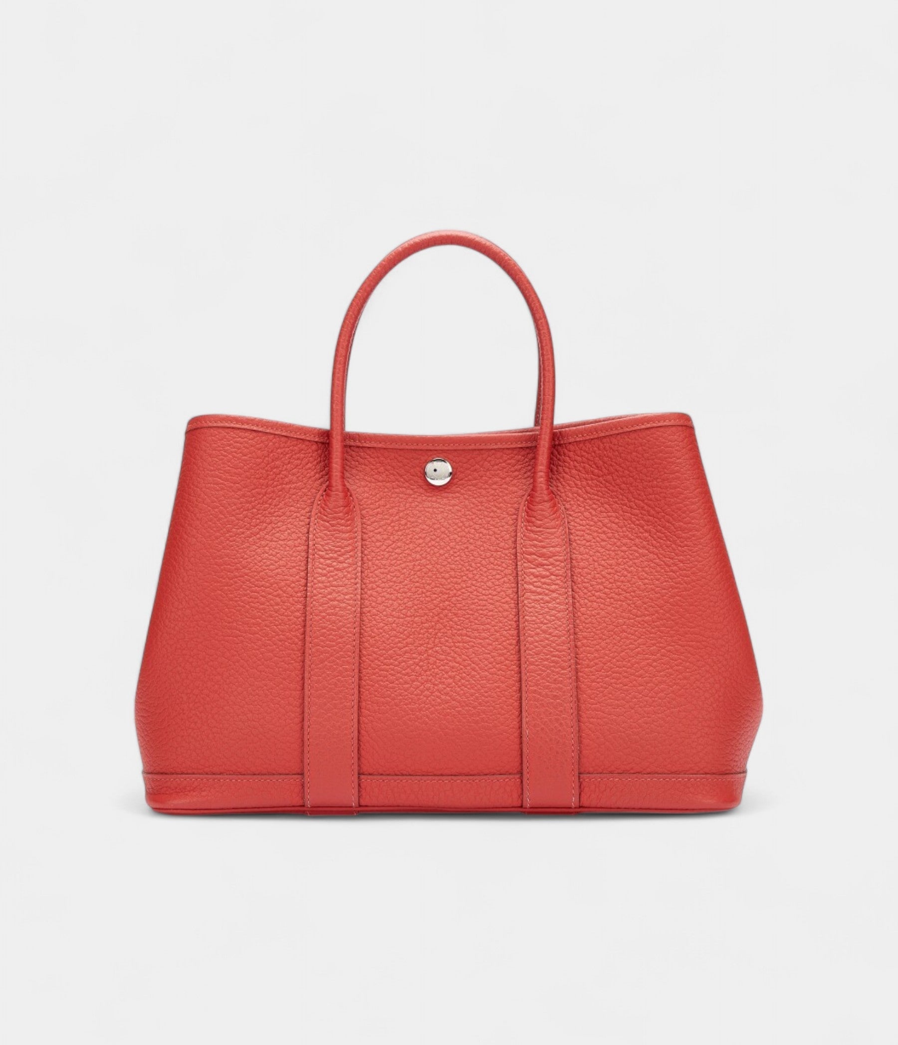 Hermès Rouge Duchesse Negonda Garden Party 30 TPM Palladium Hardware