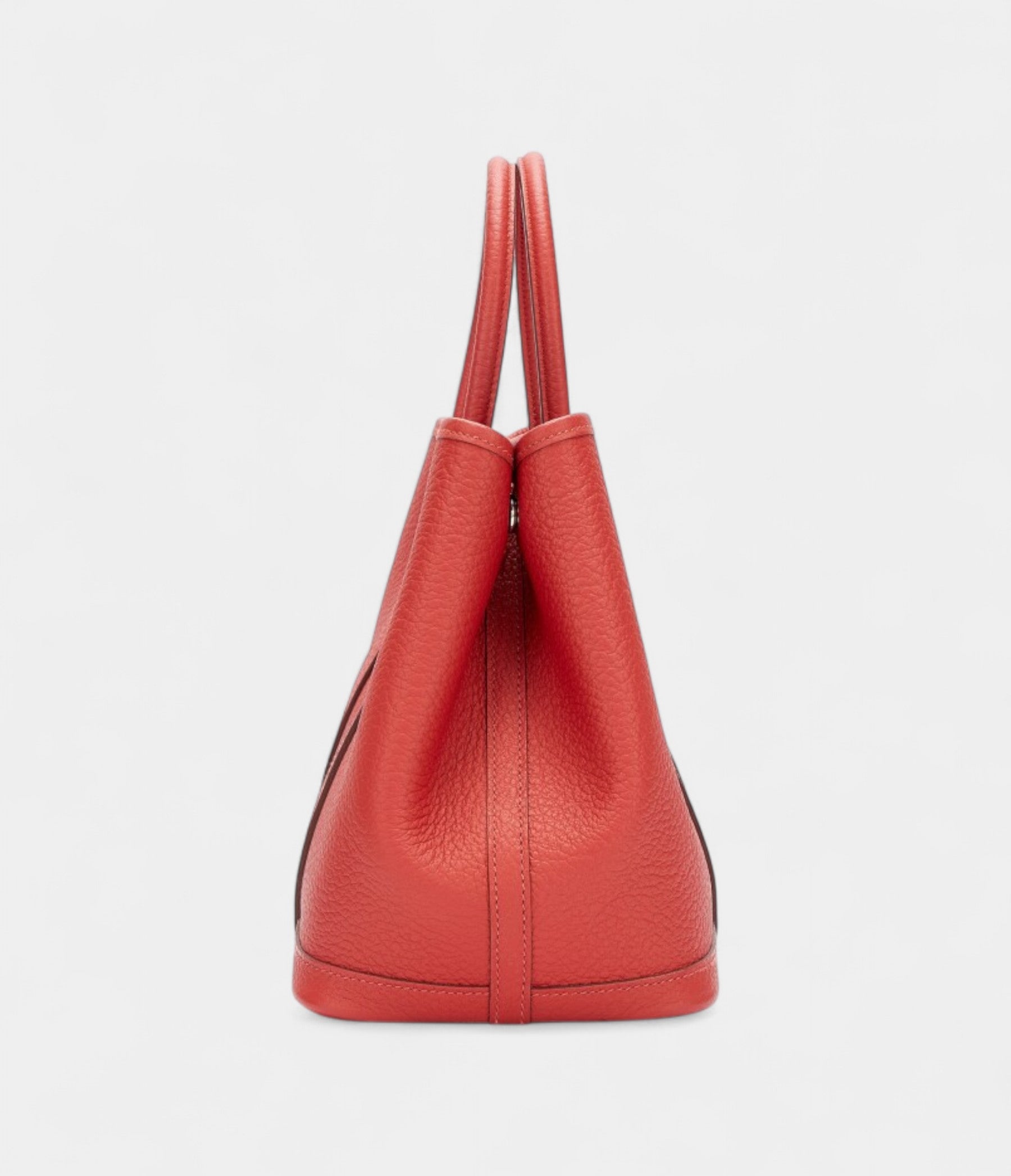 Hermès Rouge Duchesse Negonda Garden Party 30 TPM Palladium Hardware