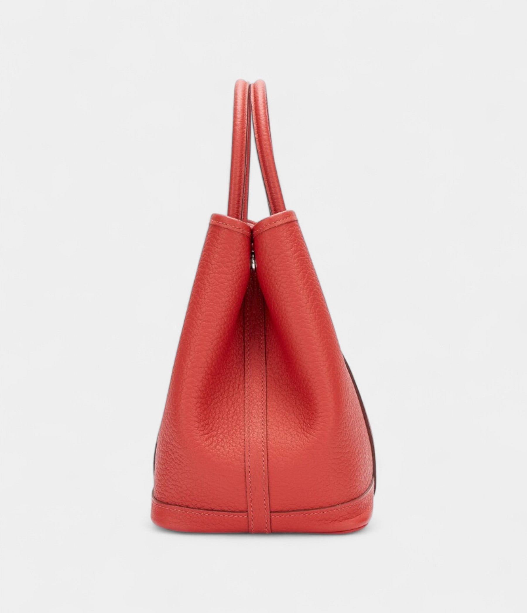 Hermès Rouge Duchesse Negonda Garden Party 30 TPM Palladium Hardware