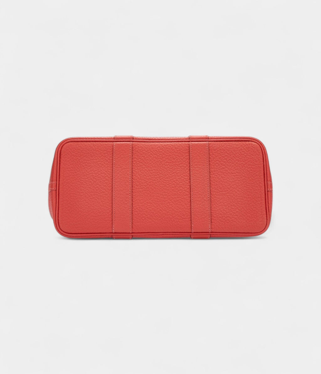 Hermès Rouge Duchesse Negonda Garden Party 30 TPM Palladium Hardware