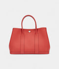 Hermès Rouge Duchesse Negonda Garden Party 30 TPM Palladium Hardware