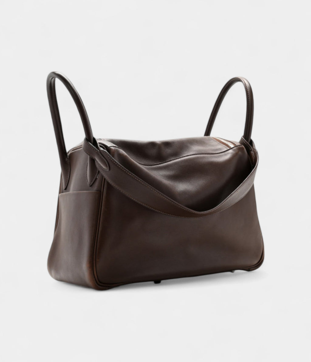 Hermes Swift Lindy 30 Chocolate
