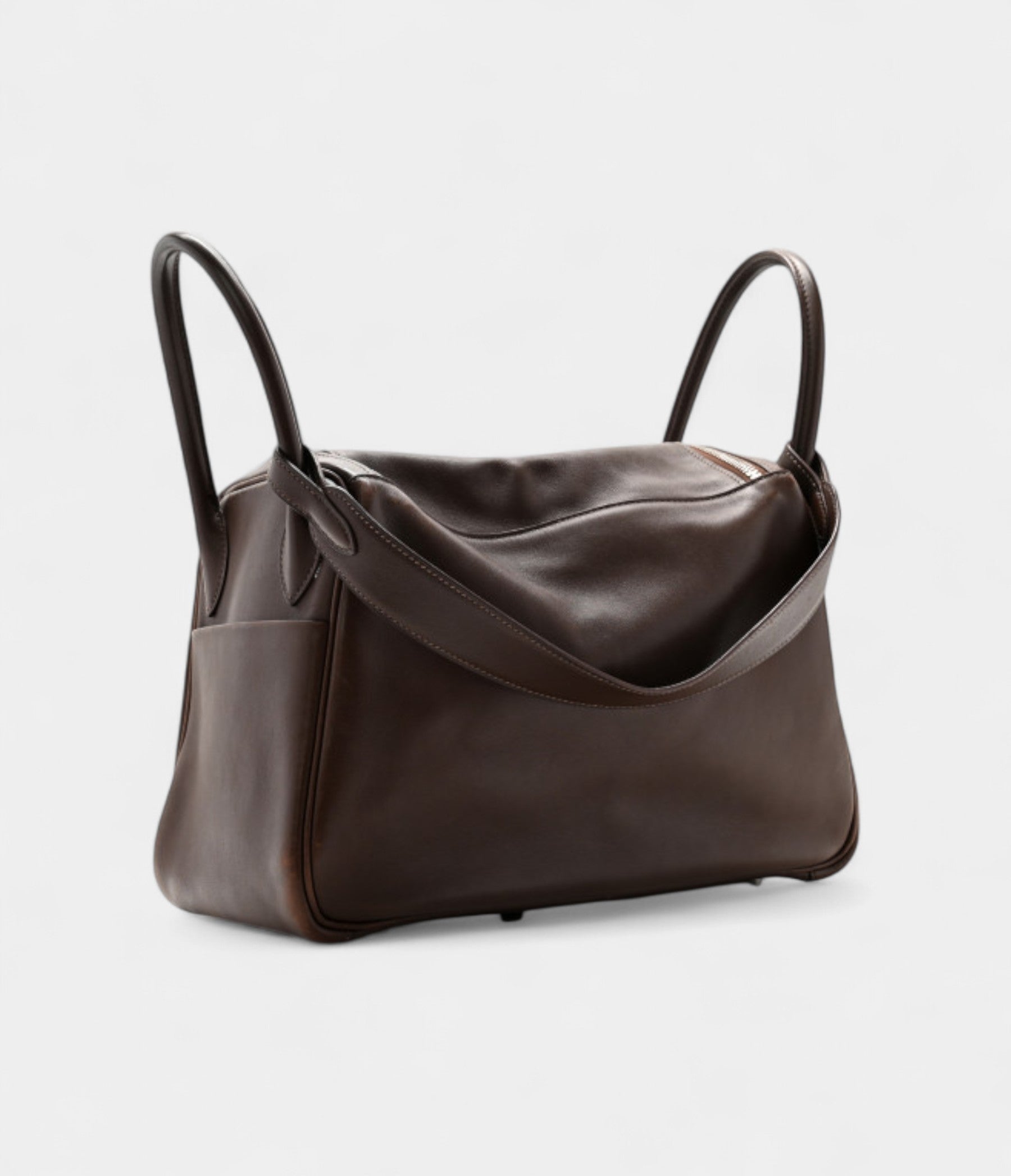 Hermes Swift Lindy 30 Chocolate