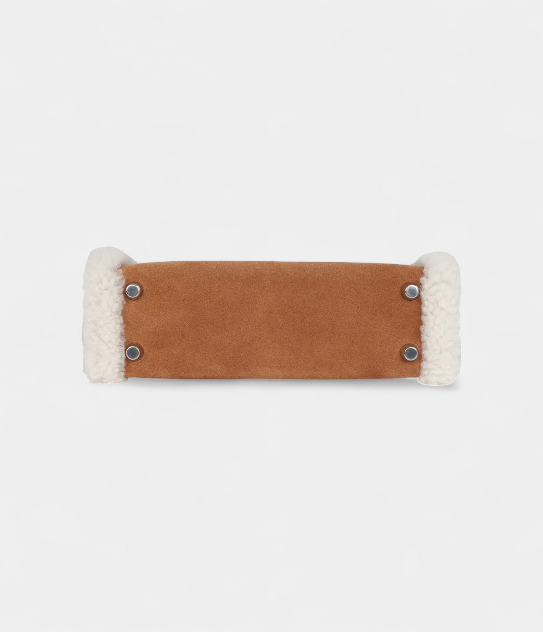 Hermès Teddy Kelly 20 Chamois Shearling and Swift Palladium Hardware