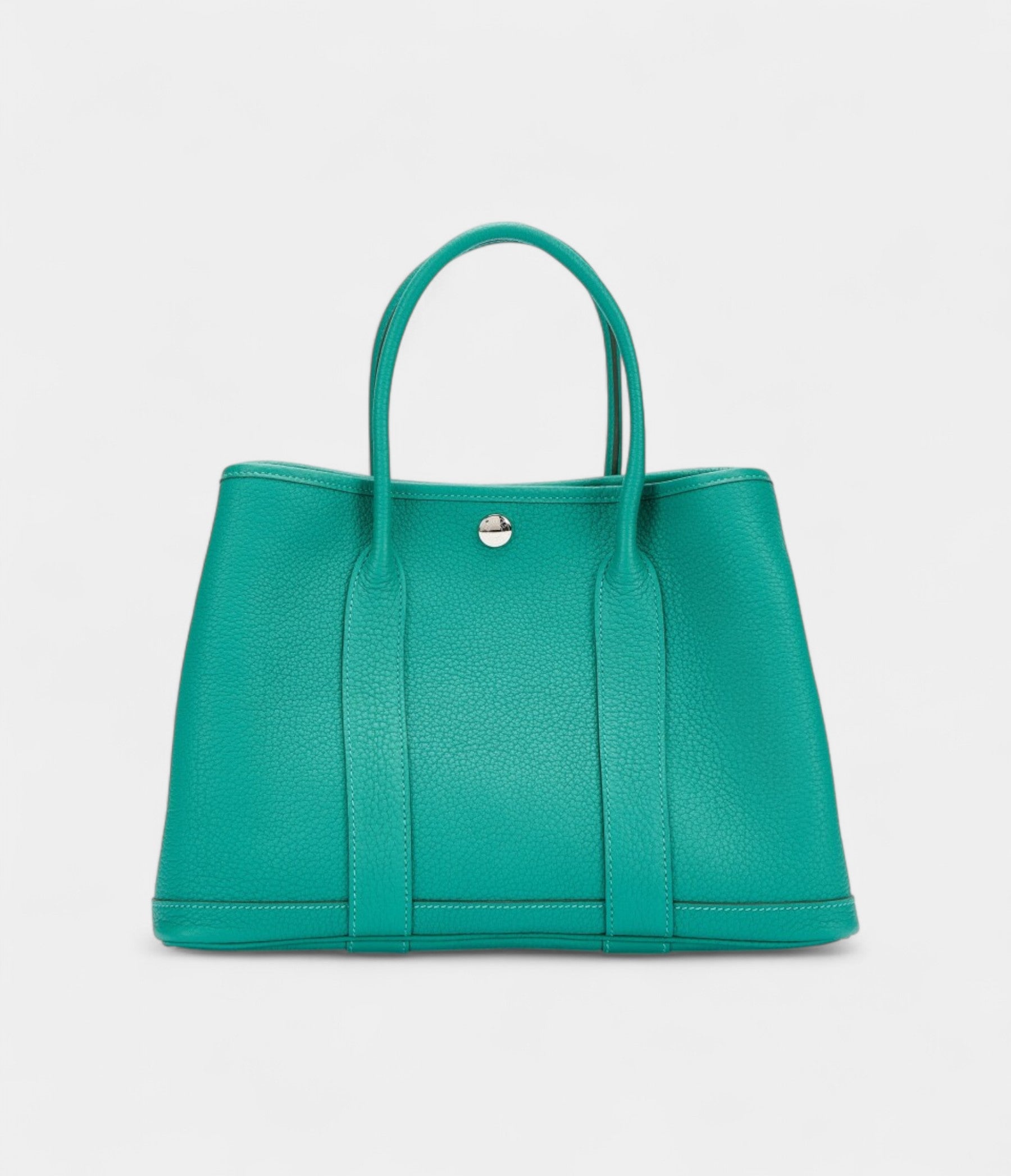 Hermès Vert Verone Negonda Garden Party 30 TPM Palladium Hardware