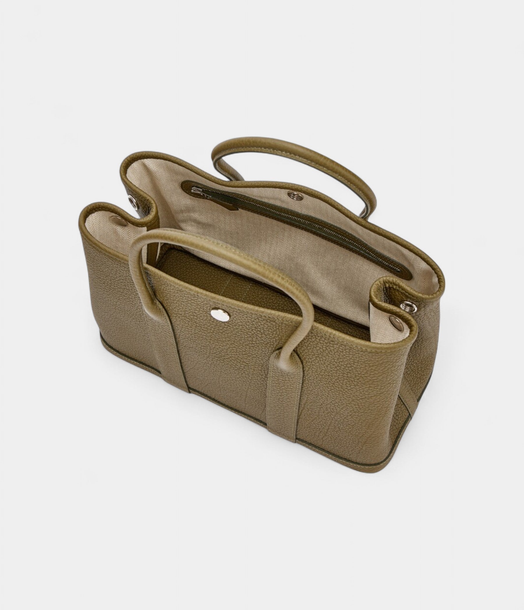 Hermès Vert Veronese Negonda Garden Party 30 TPM Palladium Hardware