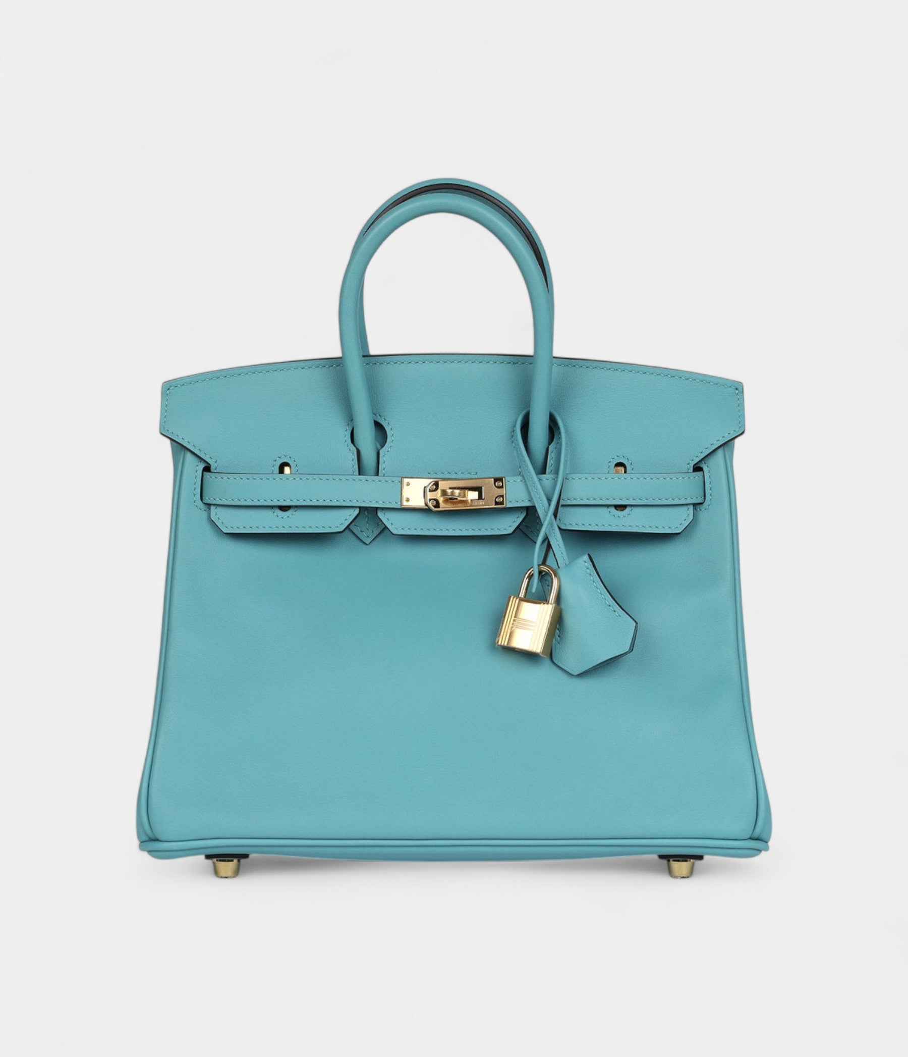 Hermès Birkin 25 Bleu Epsom Gold Hardware
