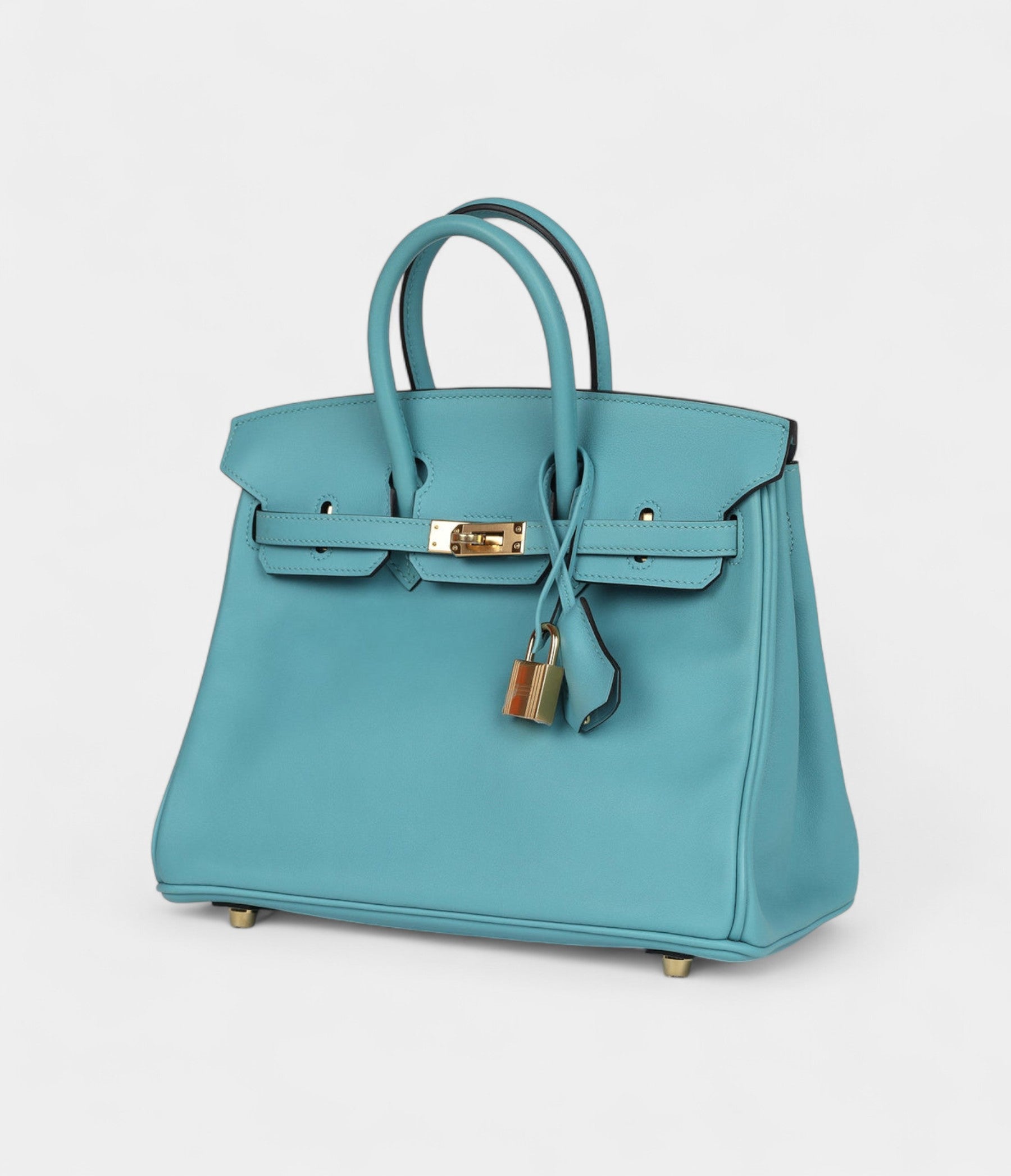 Hermès Birkin 25 Bleu Epsom Gold Hardware