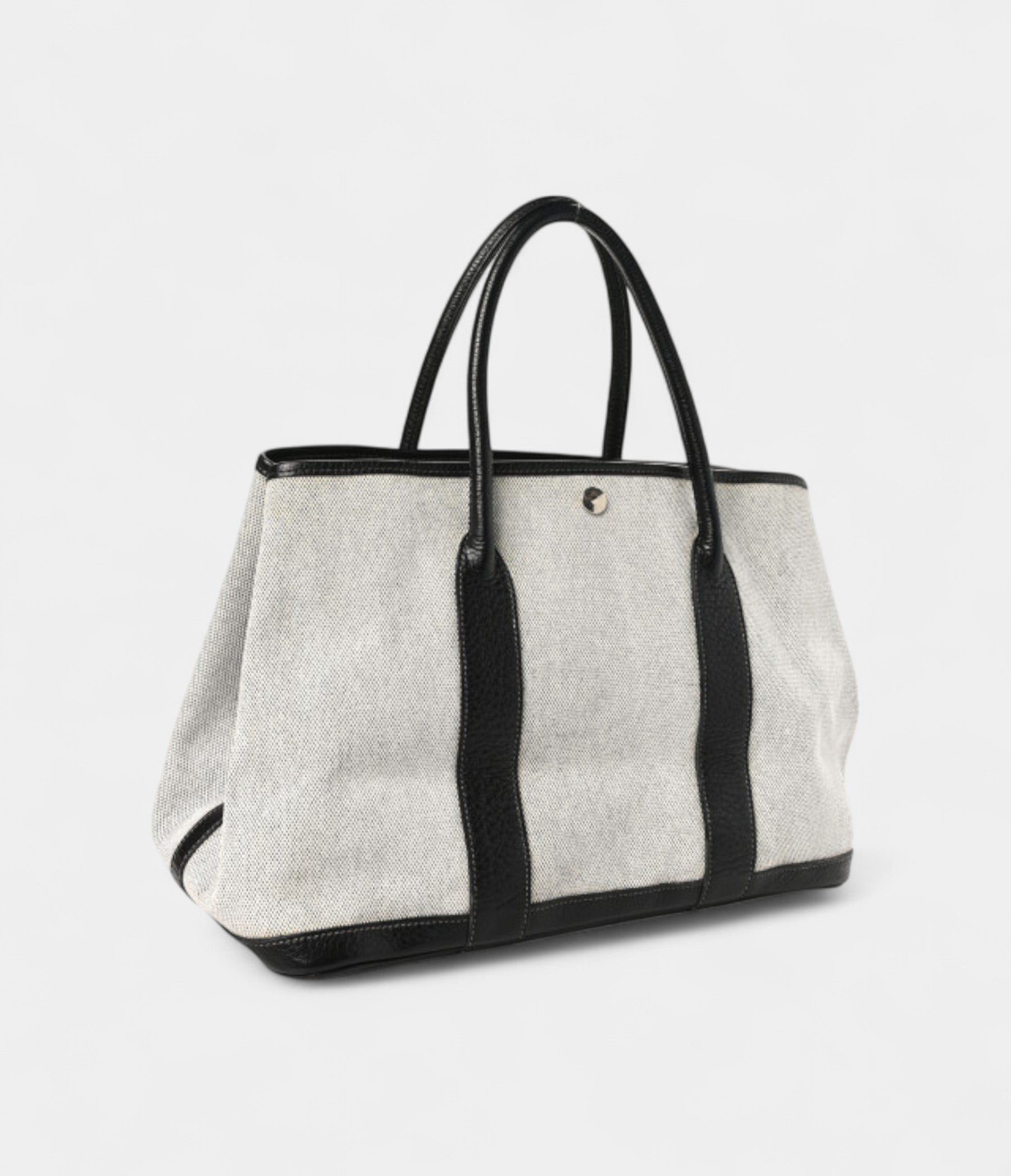 Toile Buffle Skipper Garden Party 36 MM Tote Black