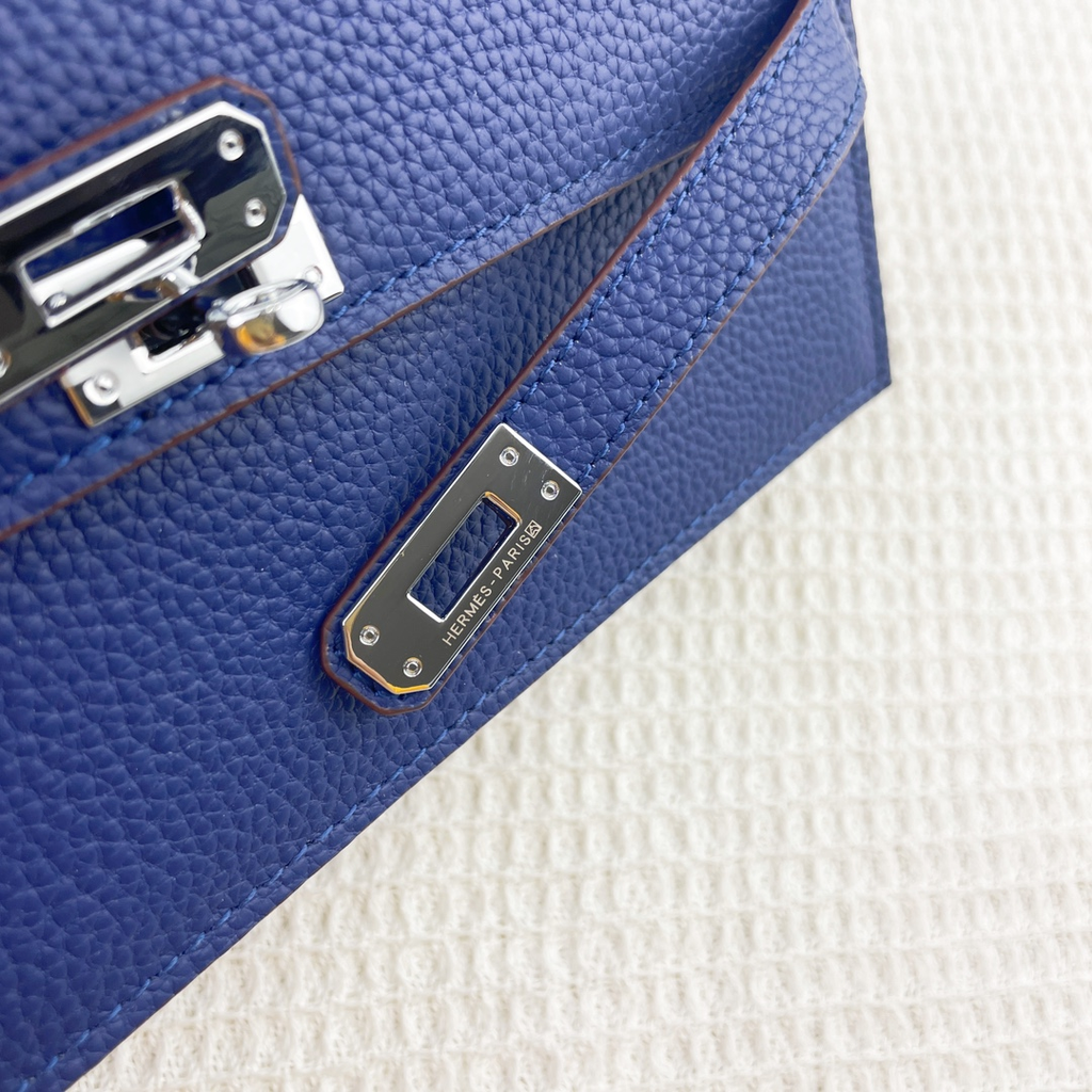 The New Hermès Kelly Shoulder Bag-blue
