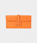 Hermès Jige 29 Clutch Orange Swift